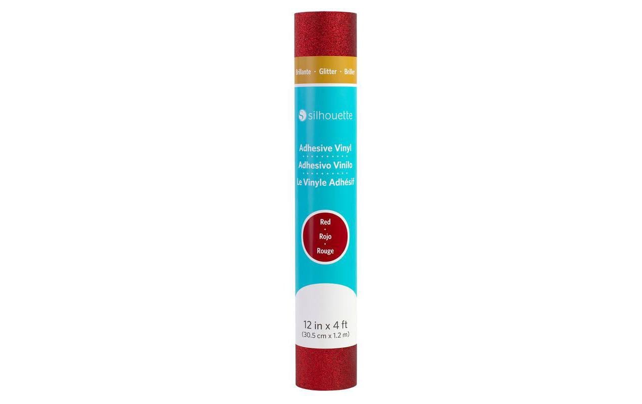 Silhouette Vinylfolie Glitter 30.5 Rot