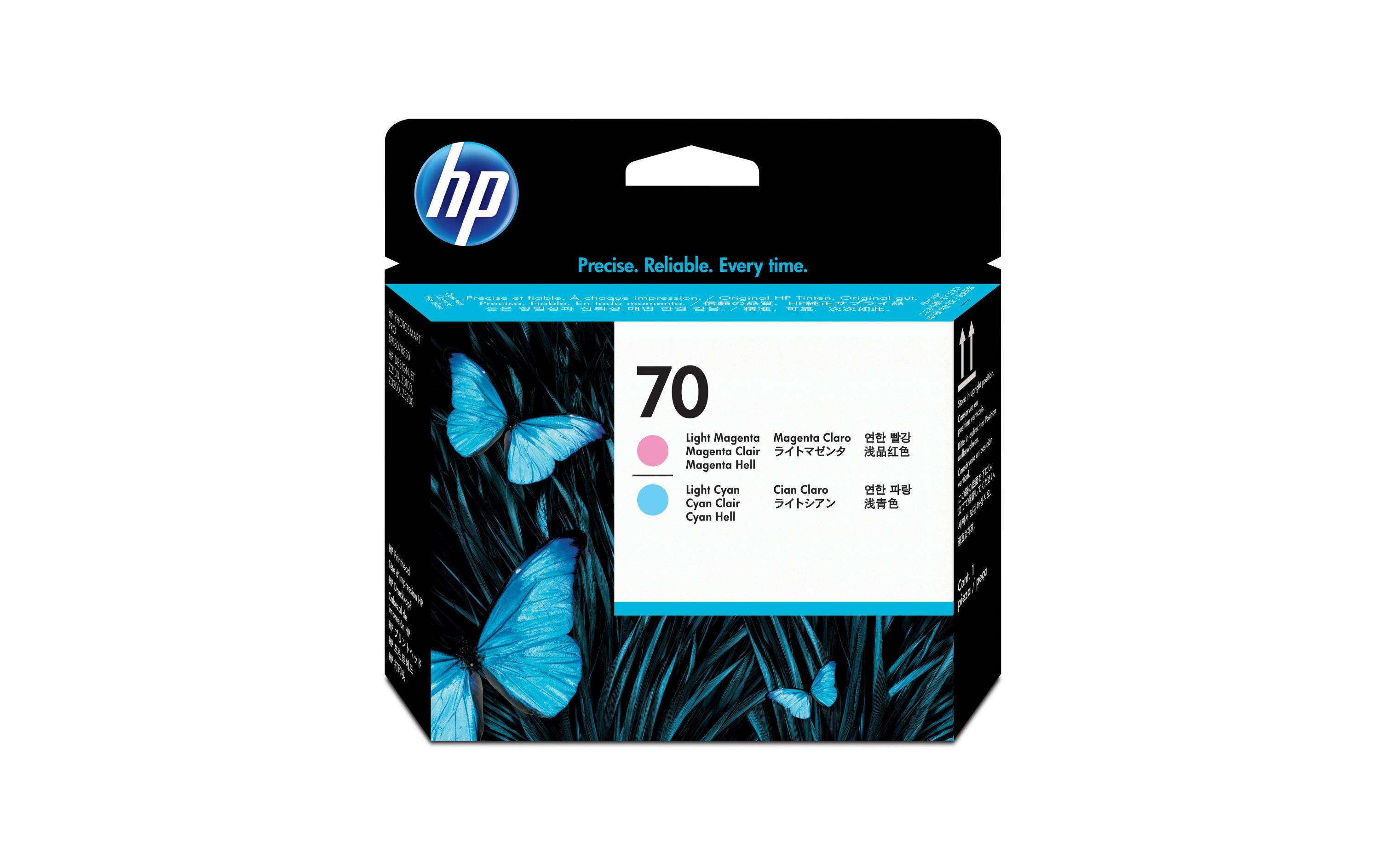 HP Druckkopf Nr. 70 (C9405A) Light Cyan/Light Magenta