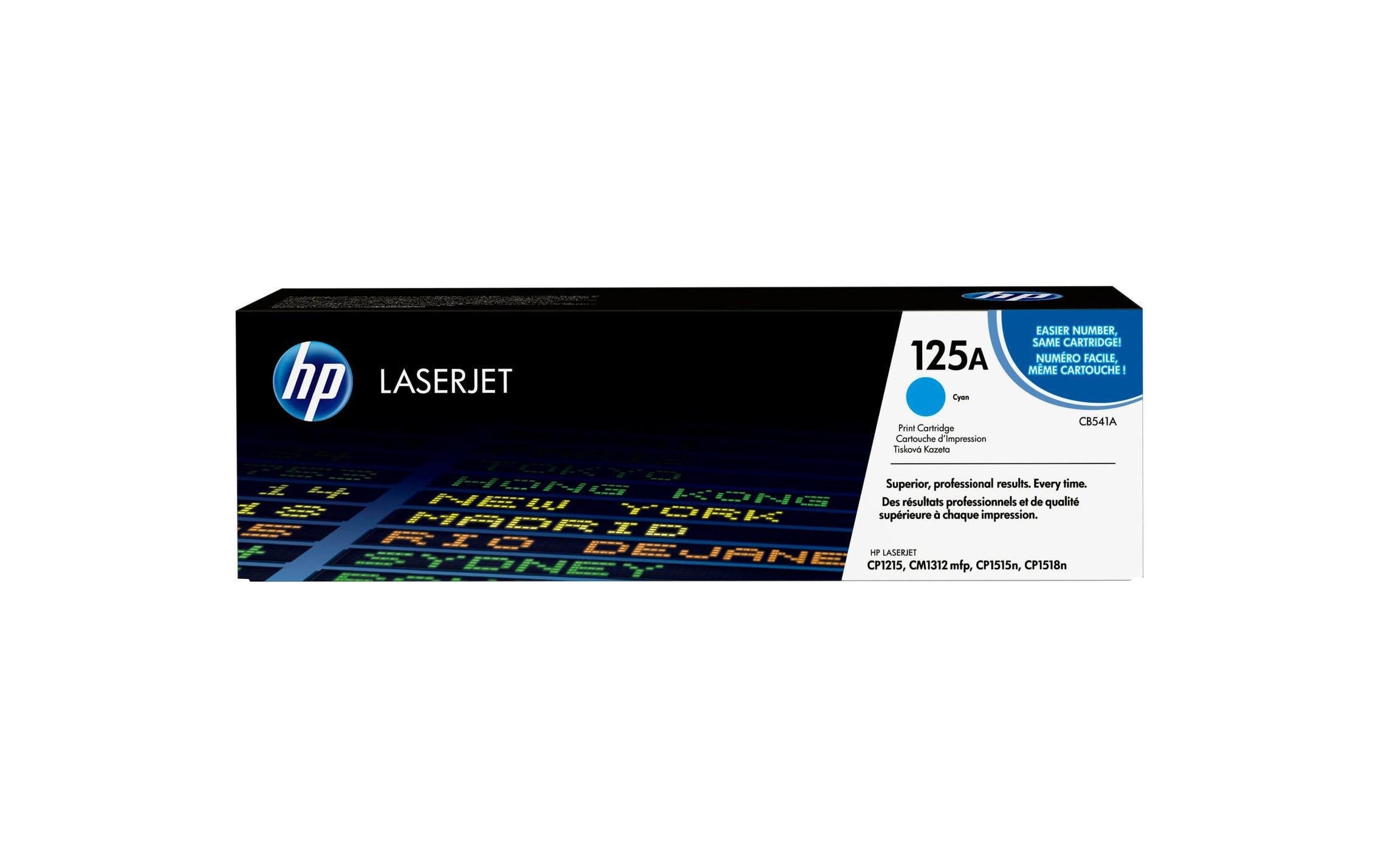 HP Toner Nr. 125A (CB541A) Cyan