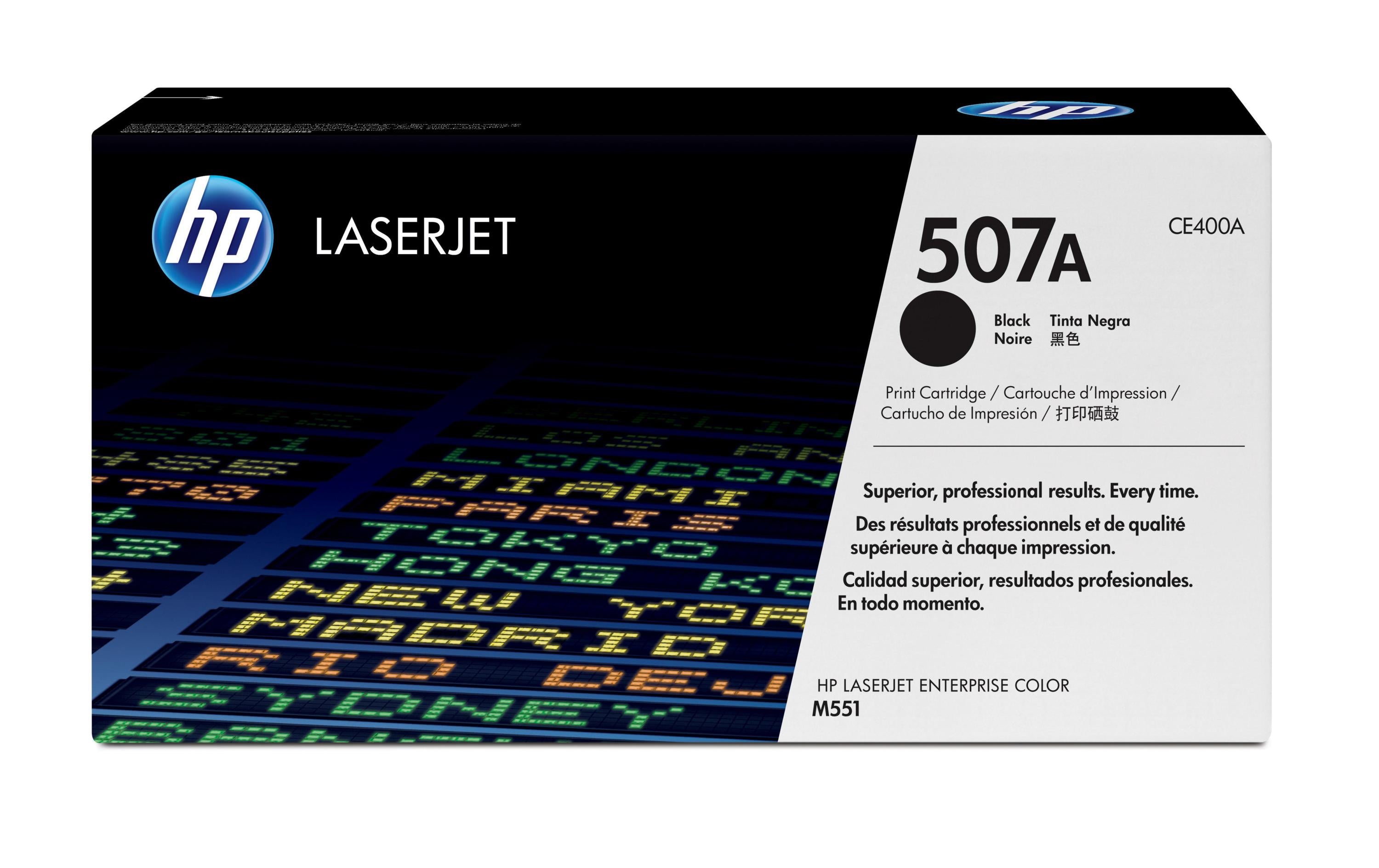 HP Toner Nr. 507A (CE400A) Black
