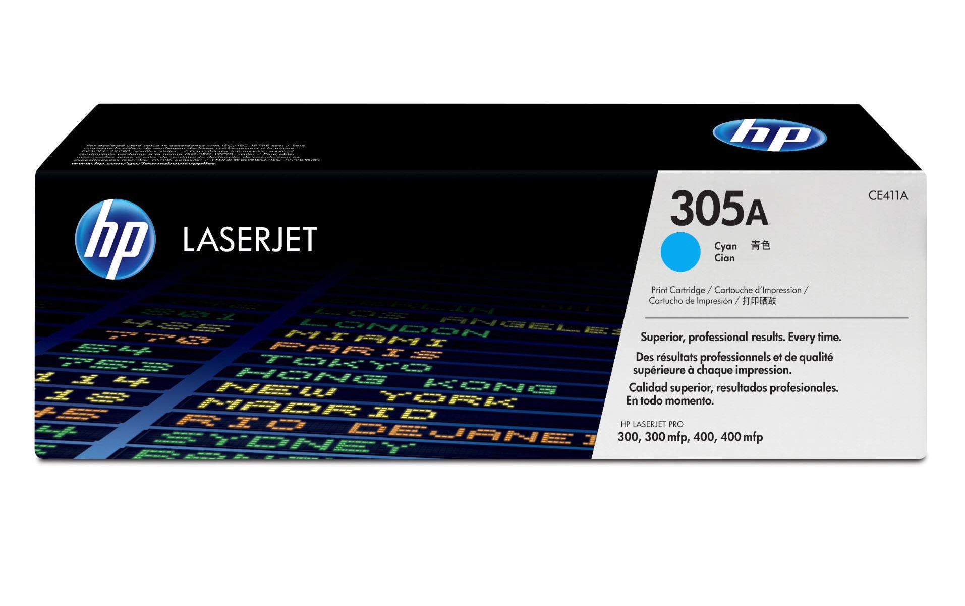 HP Toner Nr. 305A (CE411A) Cyan