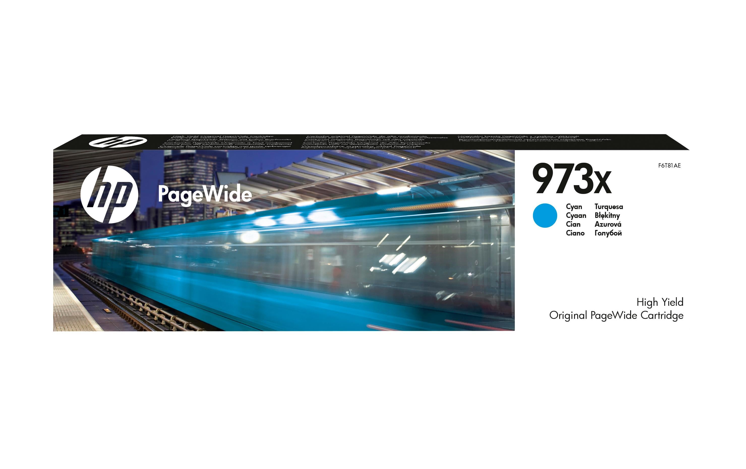 HP Tinte Nr. 973X (F6T81AE) Cyan