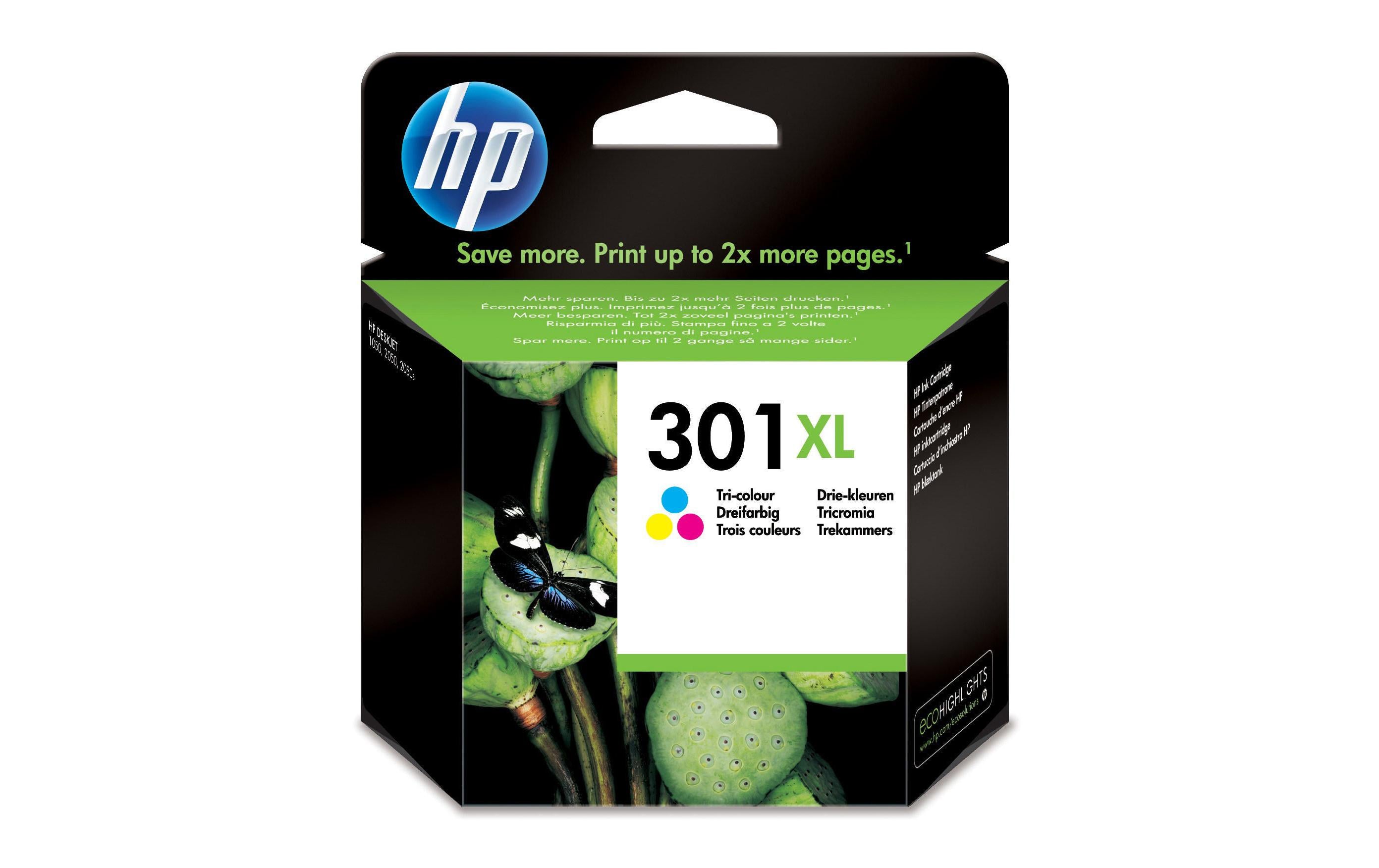 HP Tinte Nr. 301XL (CH564EE) Color