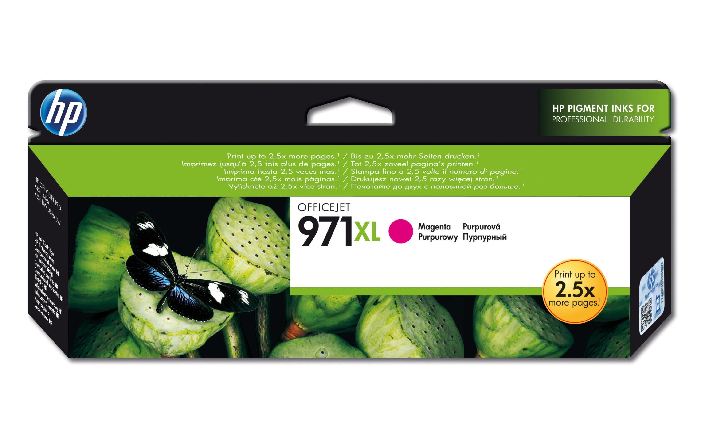 HP Tinte Nr. 971XL (CN627AE) Magenta