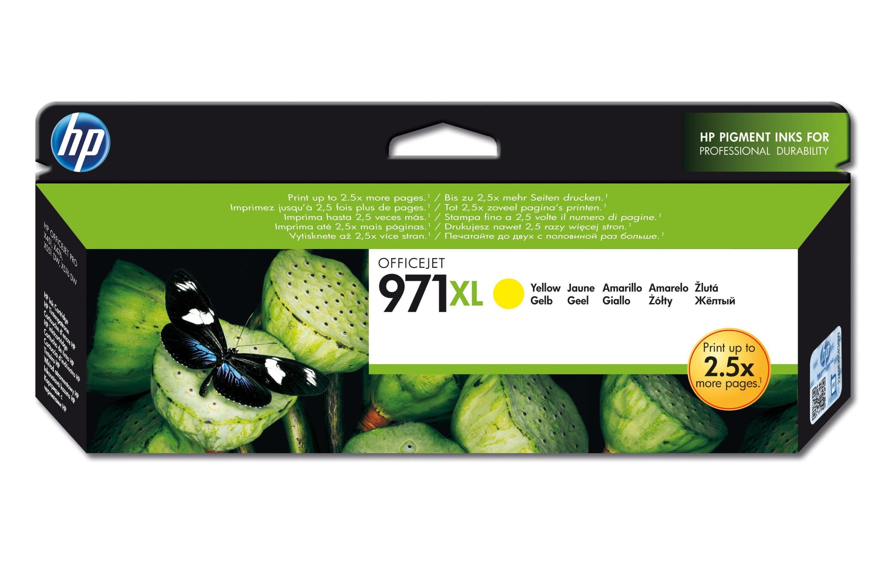 HP Tinte Nr. 971XL (CN628AE) Yellow
