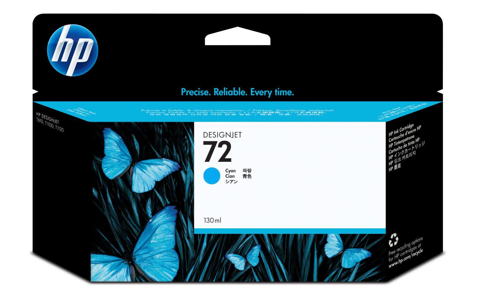 HP Tinte Nr. 72 (C9371A) Cyan
