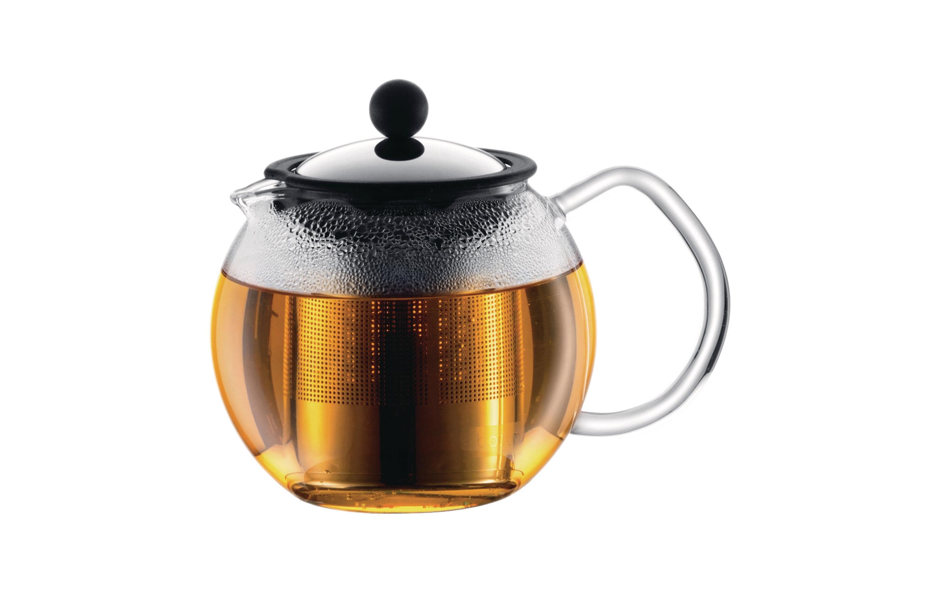 Bodum Teebereiter Assam  0.5 l, Schwarz glanz