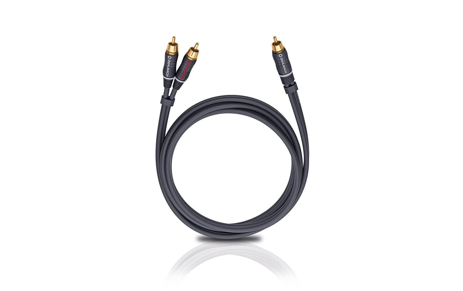 Oehlbach Audio-Kabel BOOOM Cinch - Cinch 5 m