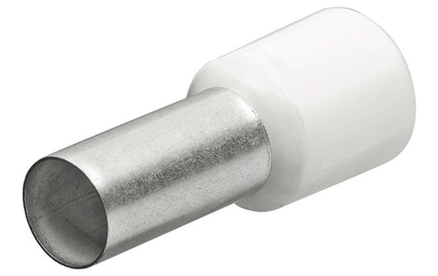Knipex Aderendhülsen 14 x 8 mm Weiss, 200 Stück