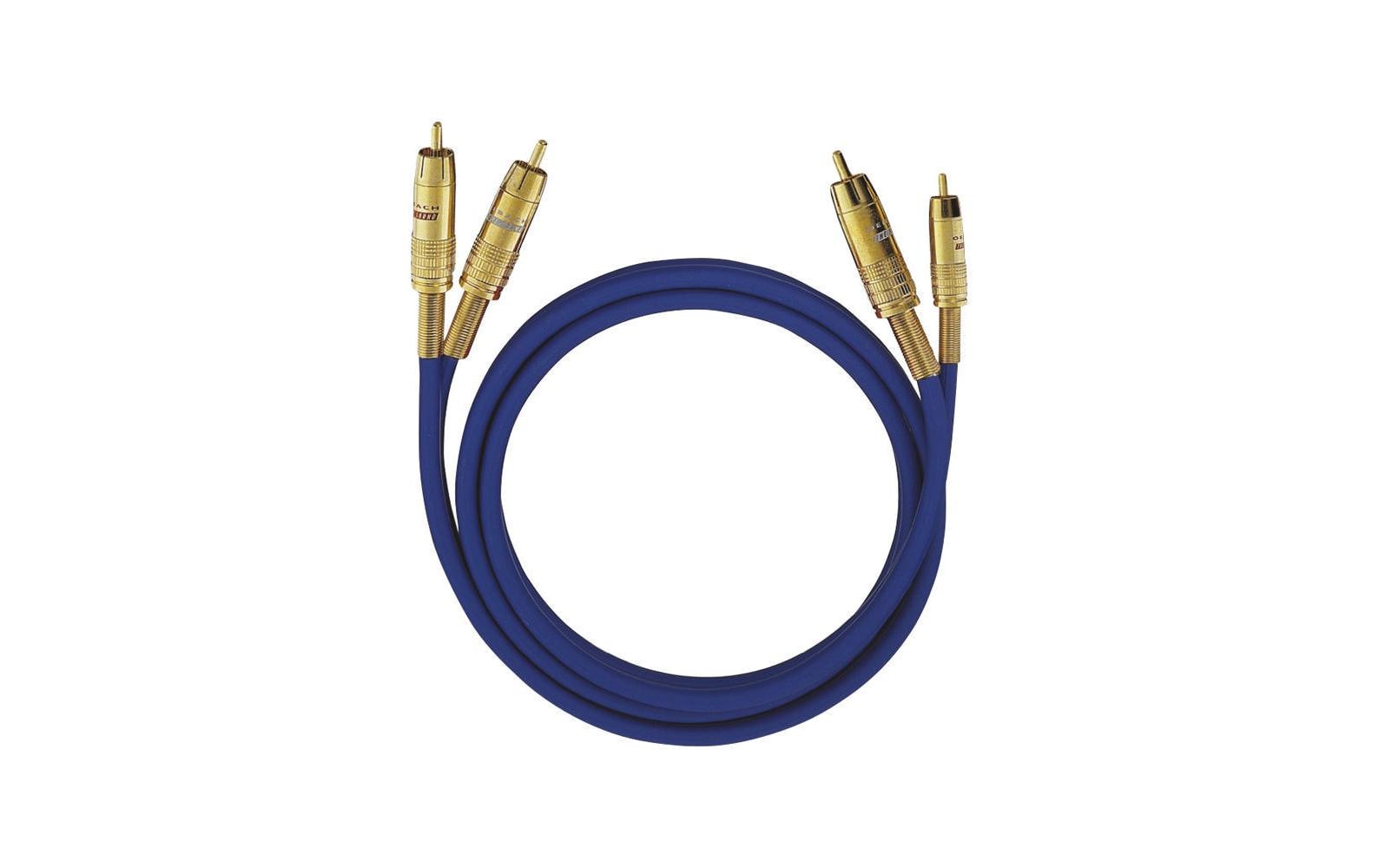 Oehlbach Audio-Kabel NF 1 Master Cinch - Cinch 1 m