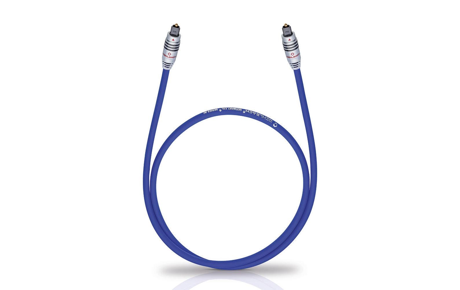 Oehlbach Audio-Kabel Optical Fiber Toslink - Toslink 0.5 m