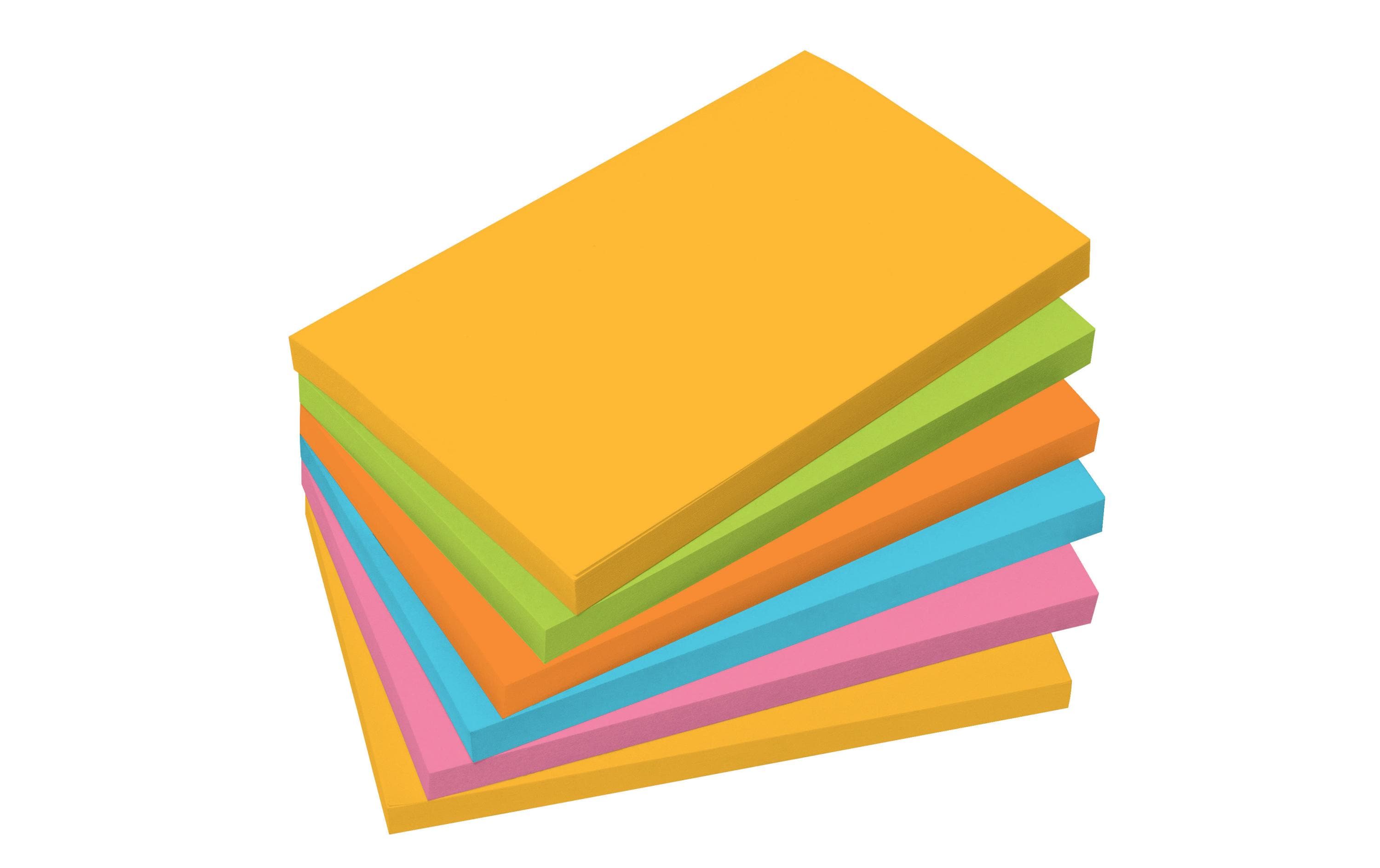 Sigel Notizzettel 12.5 x 7.5 cm 600 Stück, Mehrfarbig