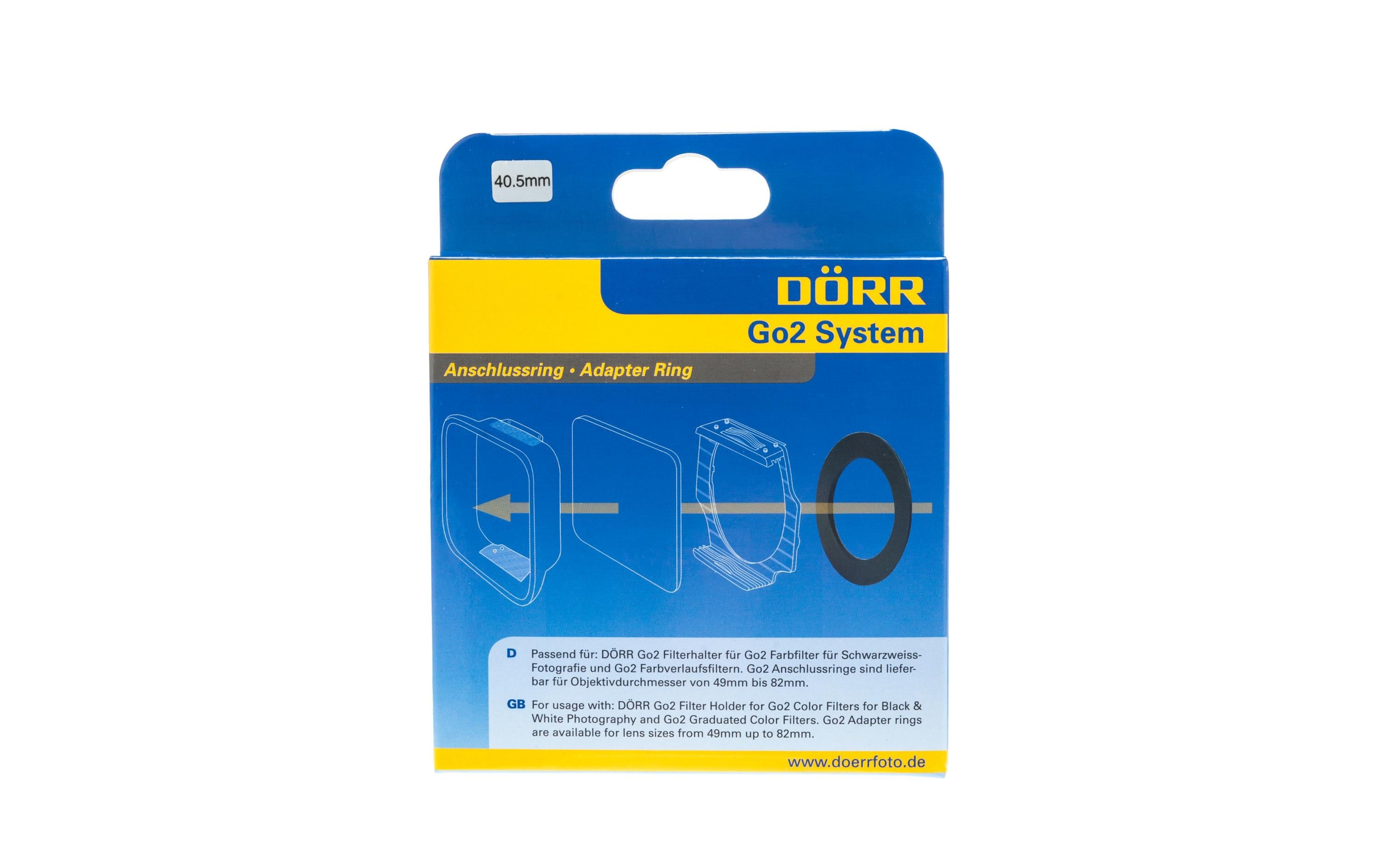 Dörr Objektiv-Adapter Go2 40,5 mm Filtersystem