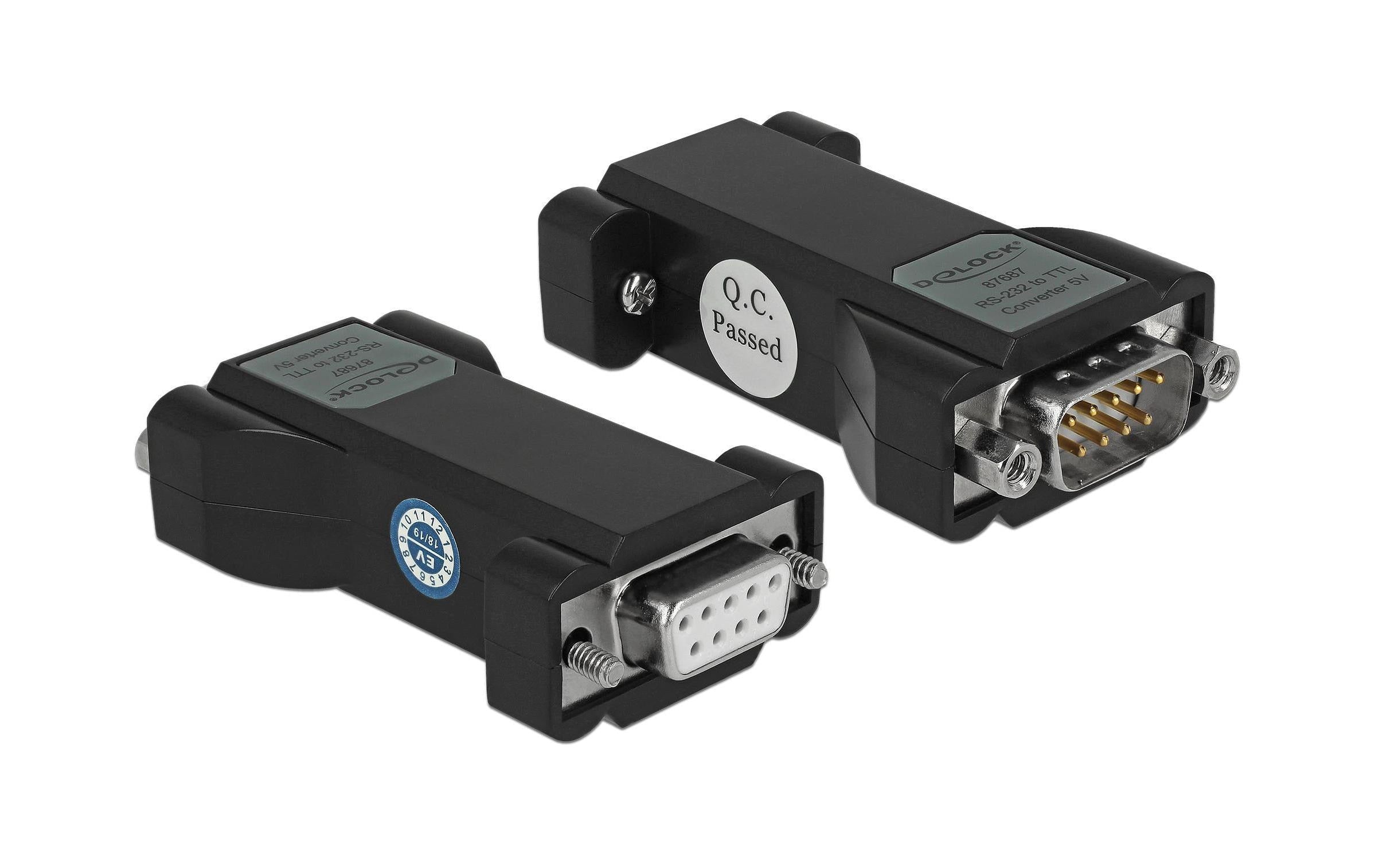 Delock Steckverbinder RS232 - TTL/CMOS 5 V ESD-Schutz