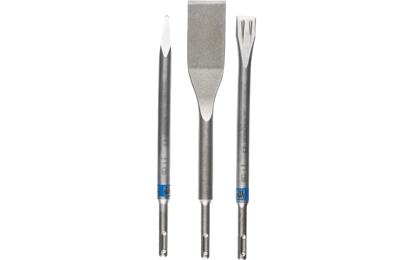 Bosch Professional Meissel-Set SDS Plus 3-teilig