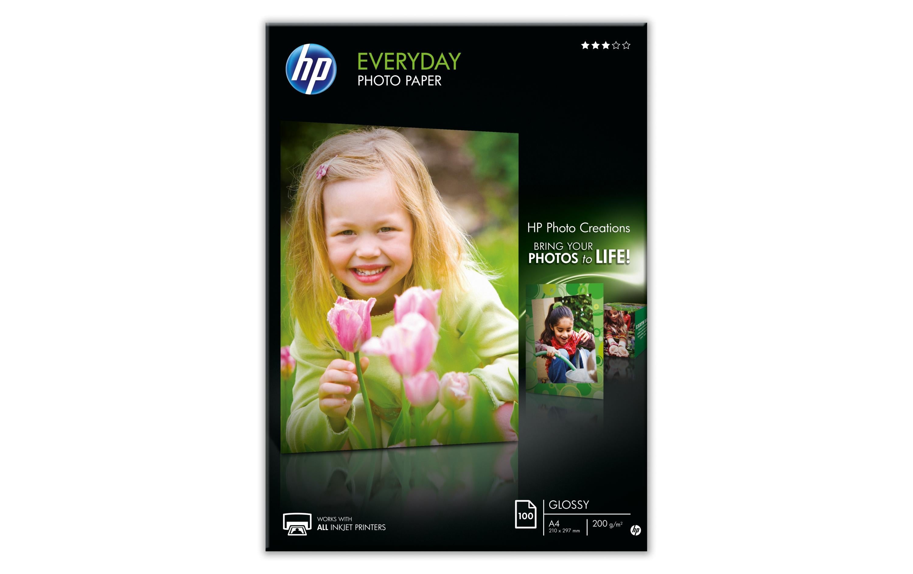 HP Fotopapier A4 200 g/m² 100 Stück