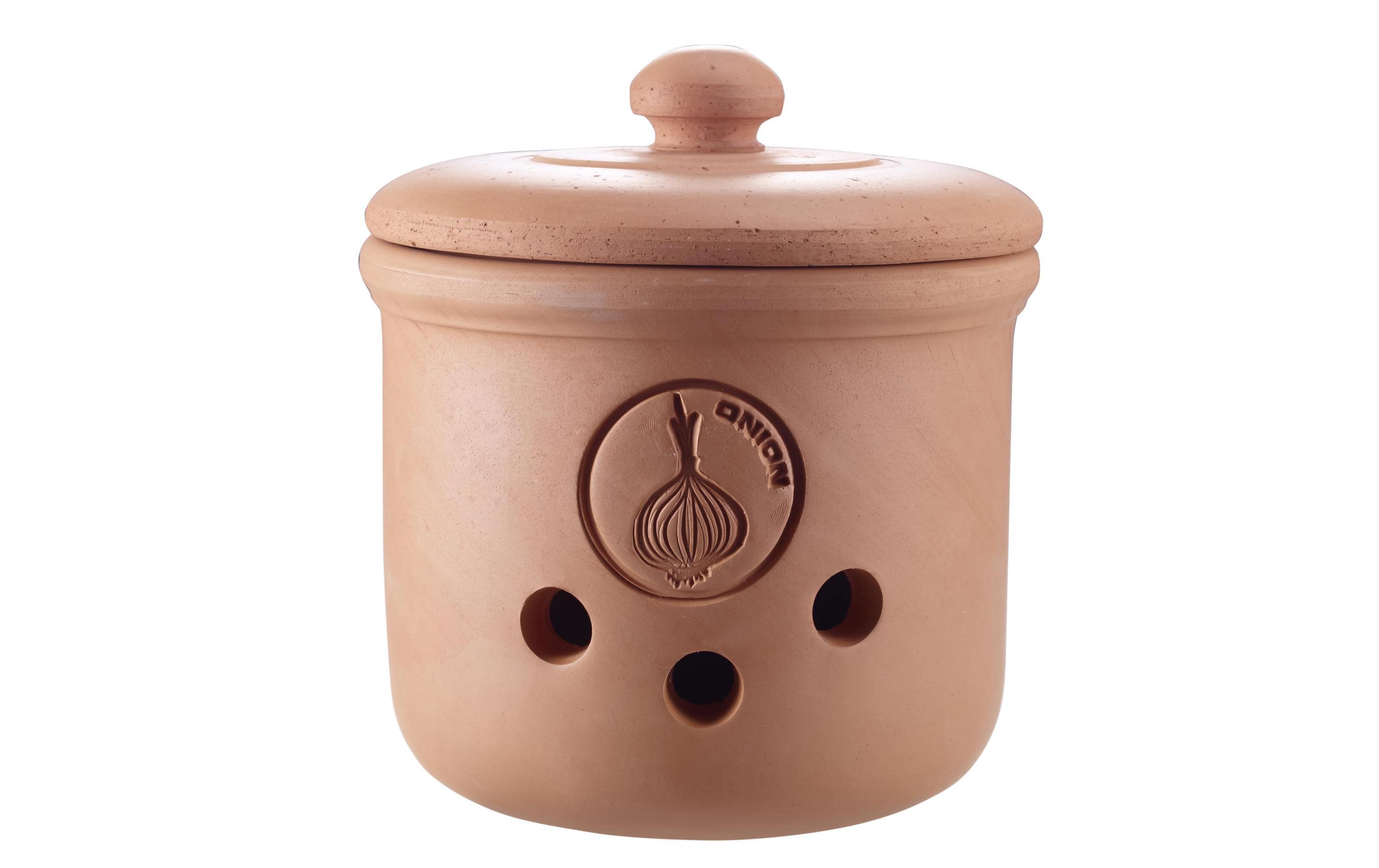 Moha Zwiebelbehälter Cipo Ø 14 cm 1 l, Braun