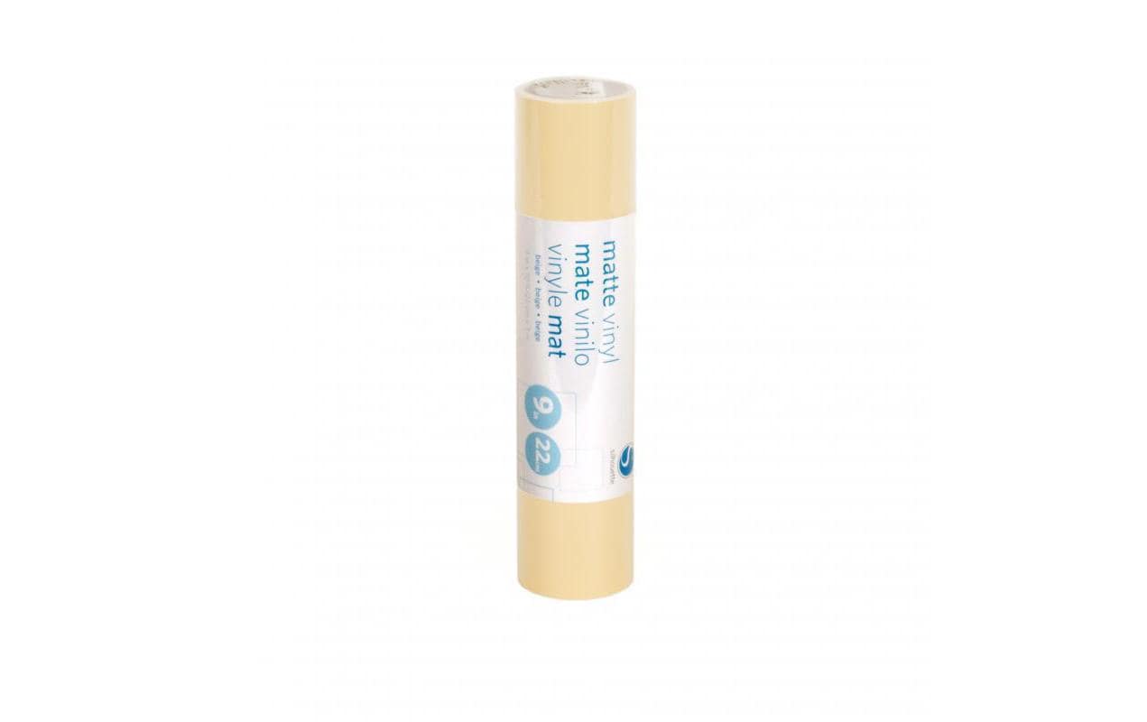 Silhouette Vinylfolie Matt 22.9 cm Beige