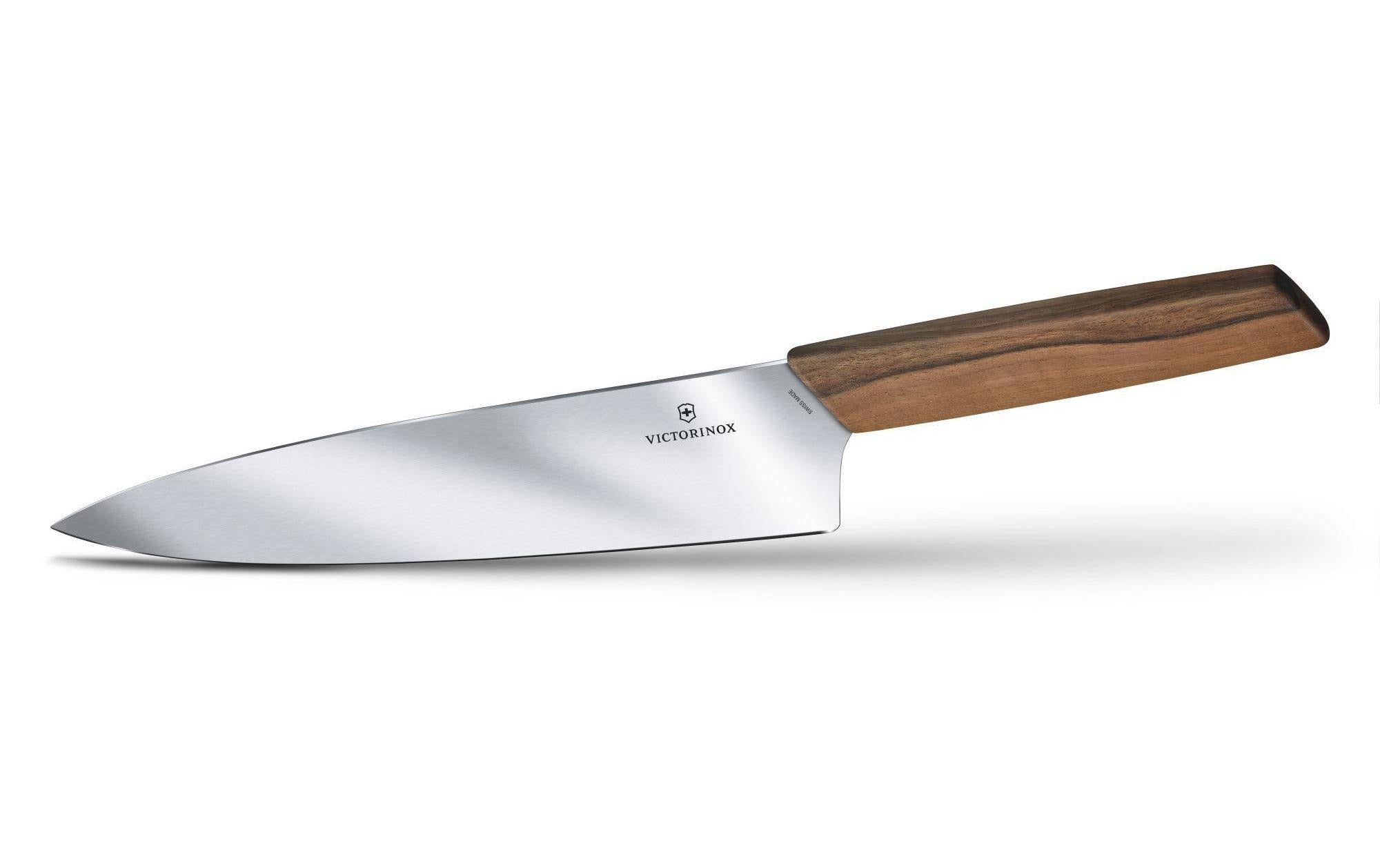 Victorinox Tranchiermesser Swiss Modern 20 cm, Nussbaumholz