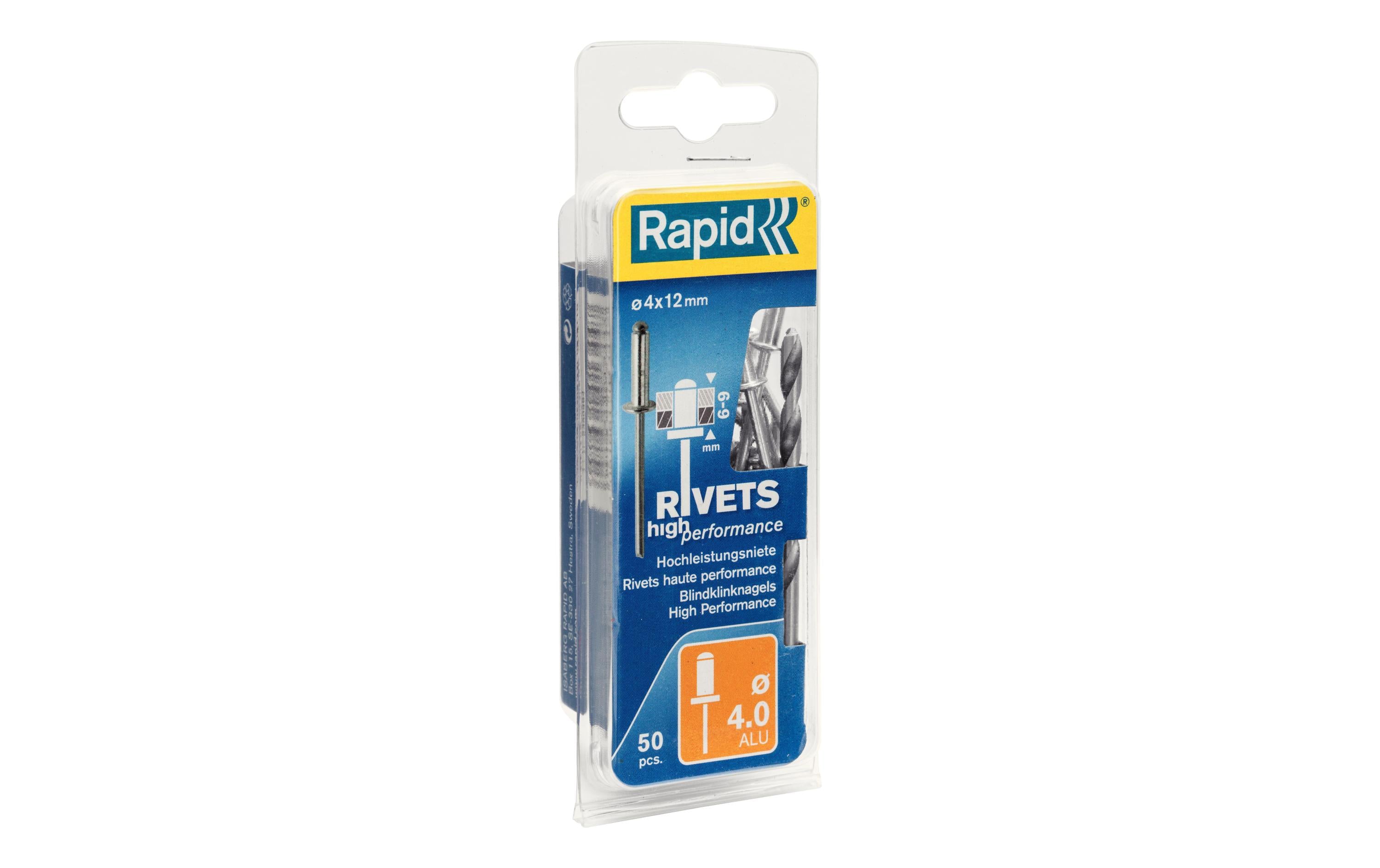 Rapid Blindnieten Universal Ø 4.0 x 12 mm