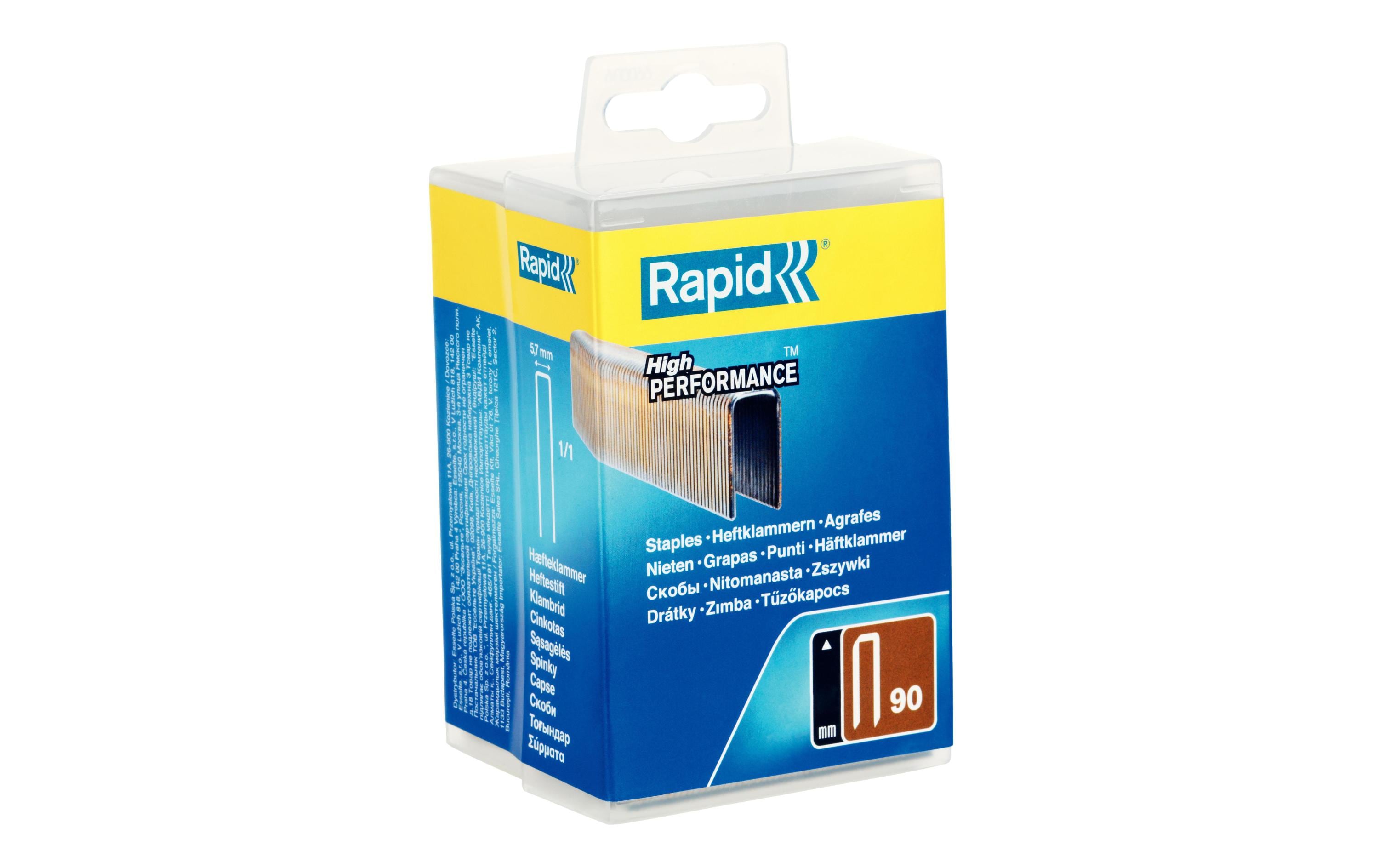 Rapid Schmalrückenklammer Typ 90, 30 mm, 3000 Stück