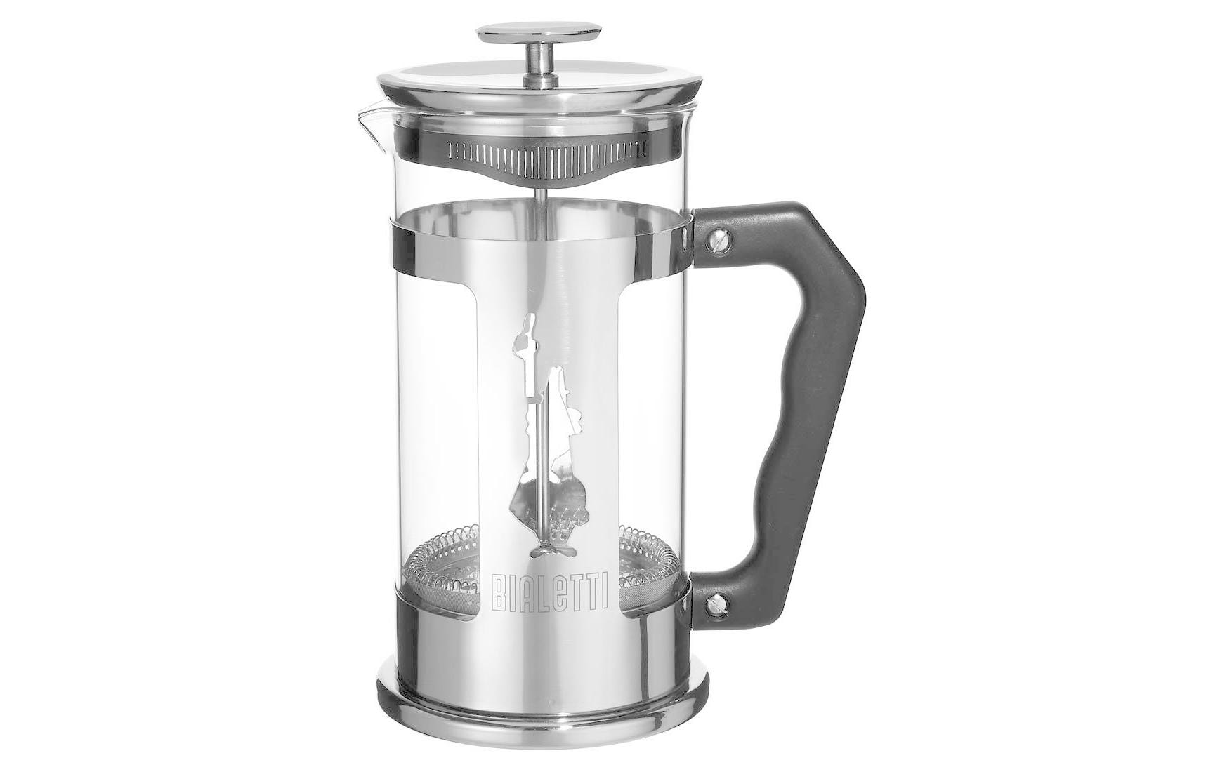 Bialetti Kaffeebereiter Preziosa 1 l, Silber
