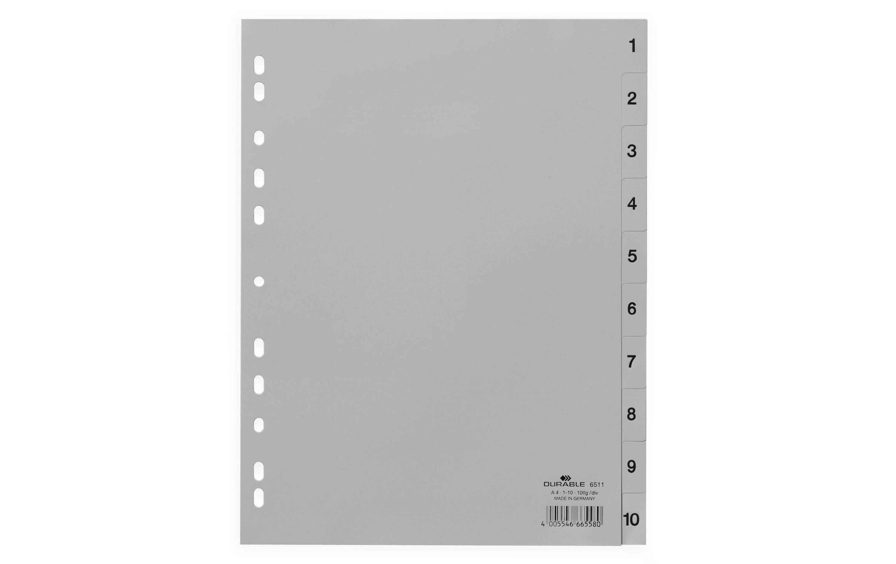 DURABLE Register A4 1-10