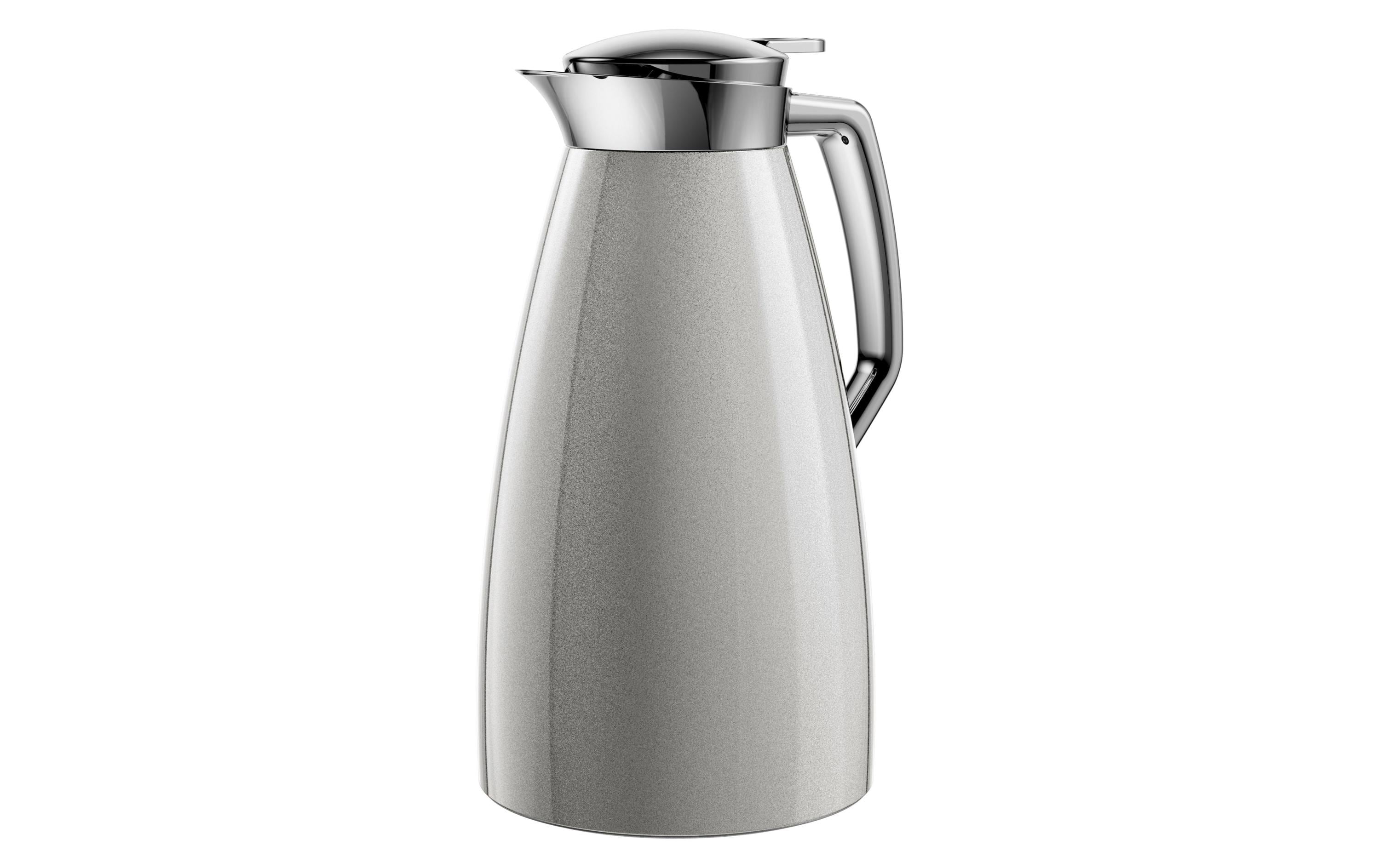 Emsa Thermoskanne Plaza 1000 ml, Silber