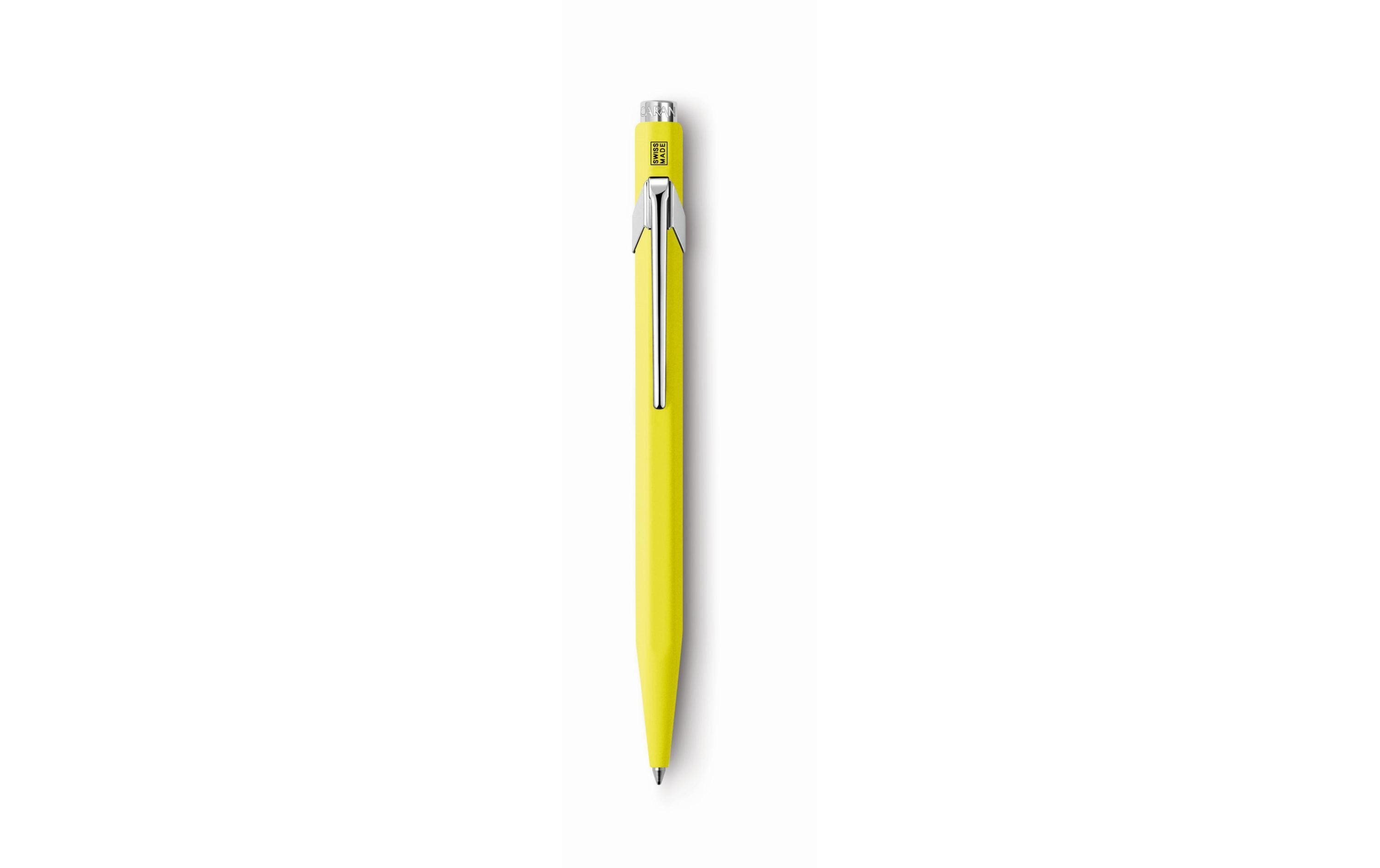 Caran d'Ache Kugelschreiber 849 Fluo Line M, Gelb