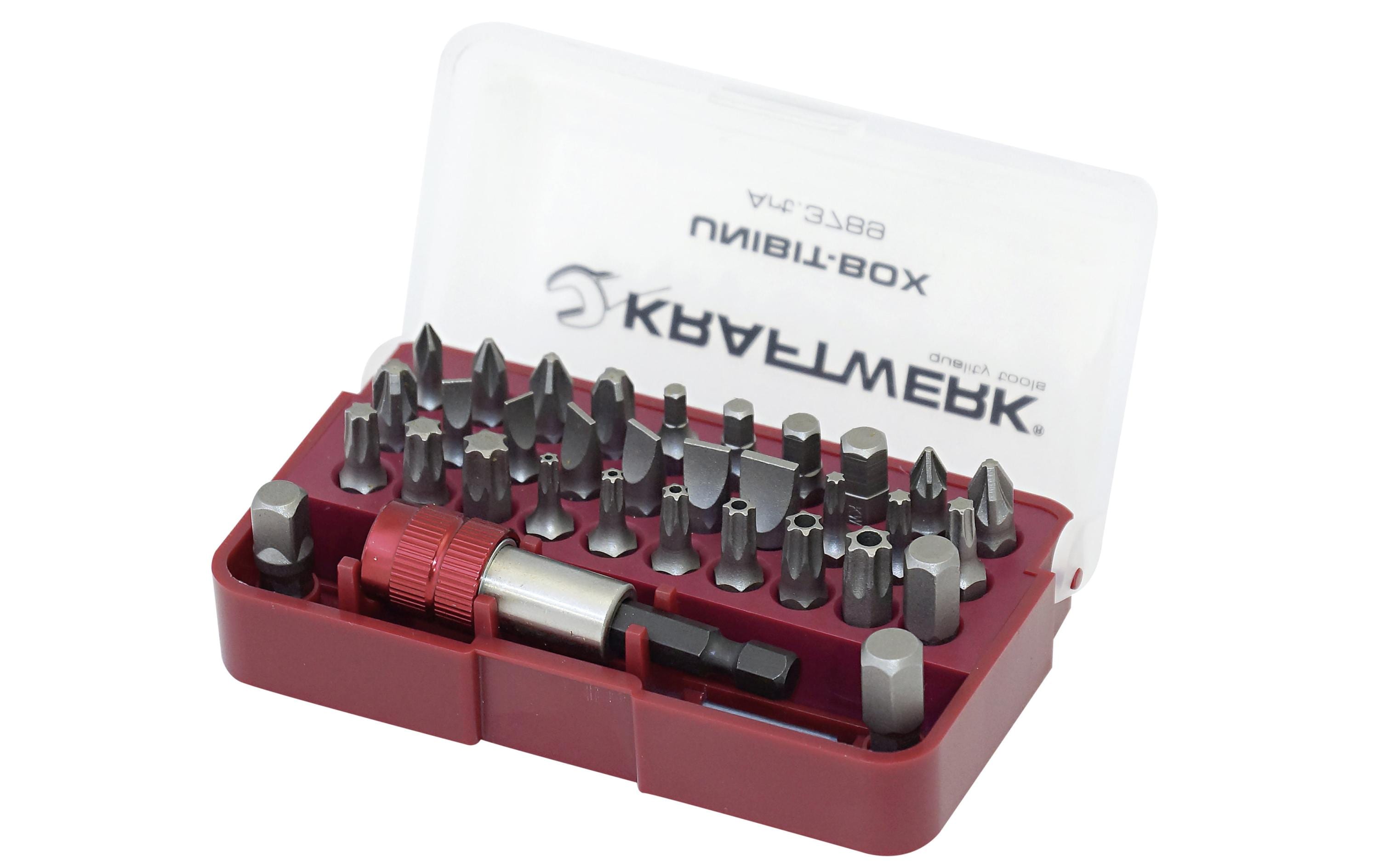 Kraftwerk Bit-Set 1/4 33-teilig, mit Torx-TR