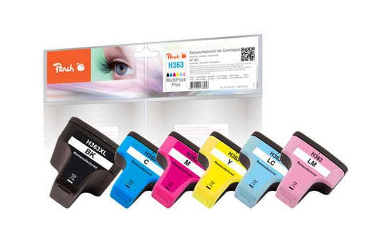 Peach Tinte HP Nr. 363 Multipack XL