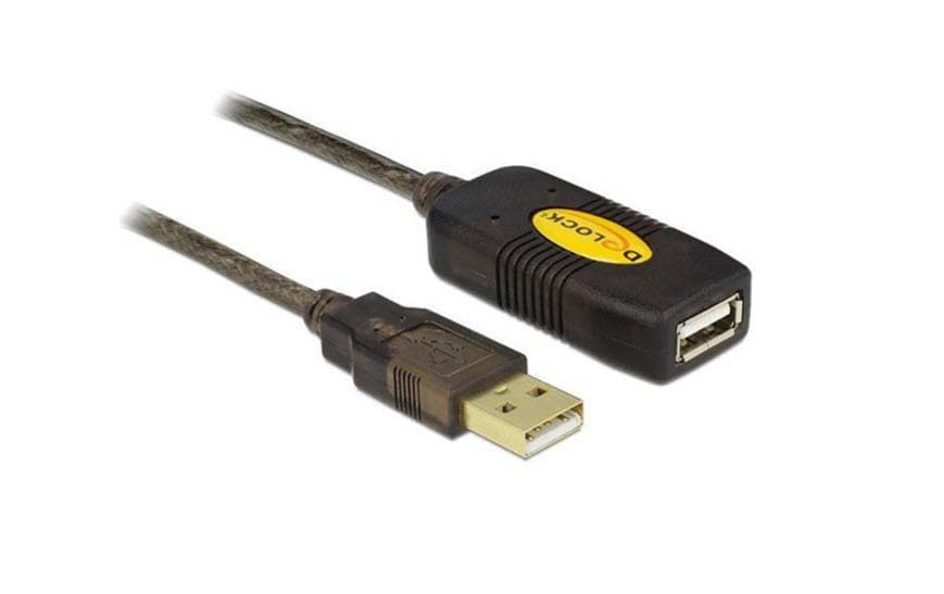 Delock USB 2.0-Verlängerungskabel  USB A - USB A 15 m
