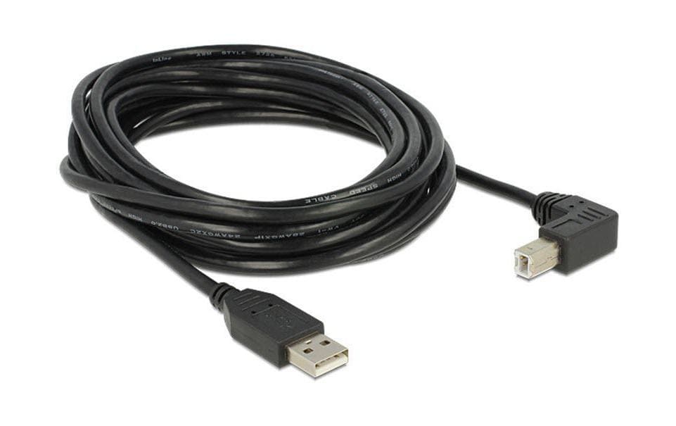 Delock USB 2.0-Kabel  USB A - USB B 5 m