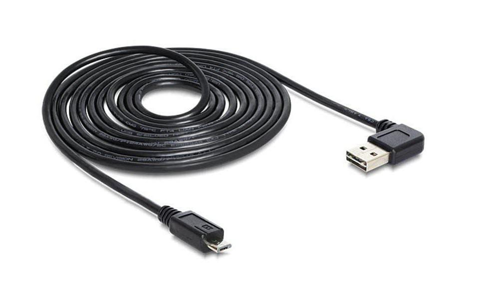 Delock USB 2.0-Kabel EASY-USB USB A - Micro-USB B 5 m