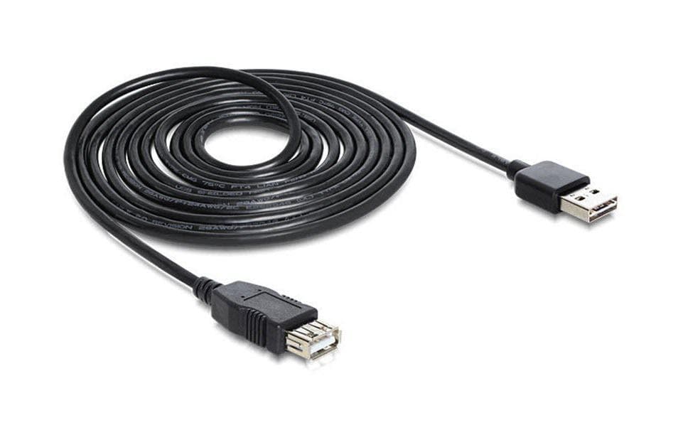 Delock USB 2.0-Verlängerungskabel EASY-USB USB A - USB A 1 m