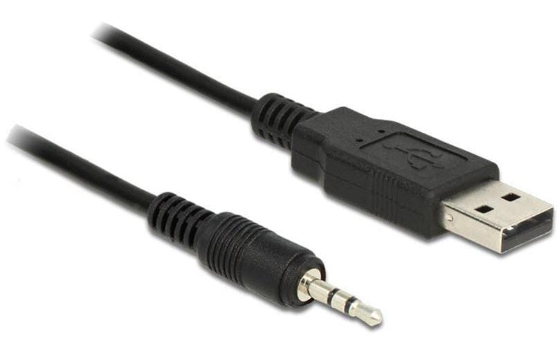 Delock USB 2.0-Kabel TTL 2.5 mm 3 Pin (5 V) USB A - Klinke 1.8 m