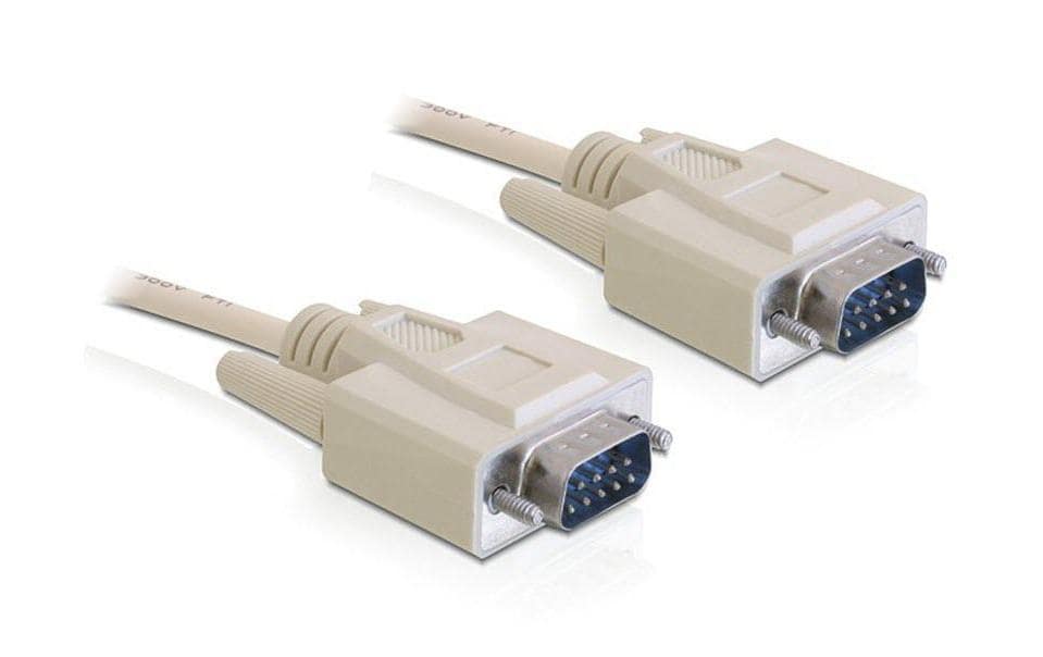 Delock Anschlusskabel RS-232 DB9 - RS-232 DB9 (m-m) 5 m