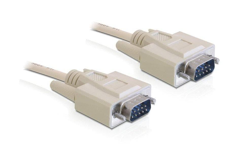 Delock Anschlusskabel RS-232 DB9 - RS-232 DB9 (m-m) 10 m