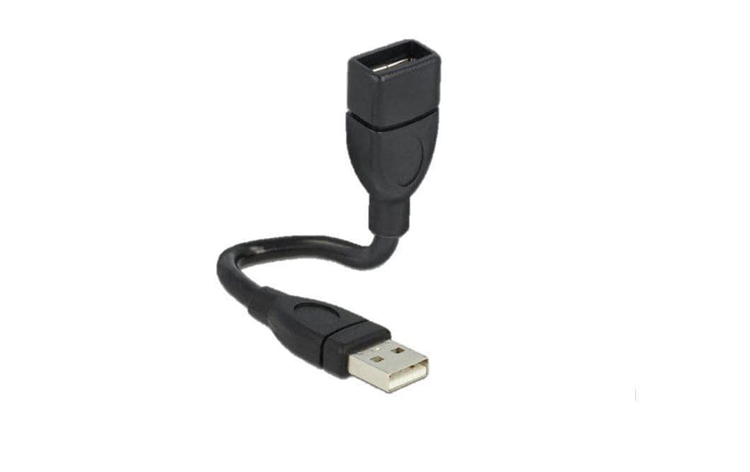 Delock USB 2.0-Kabel ShapeCable USB A - USB A 0.15 m