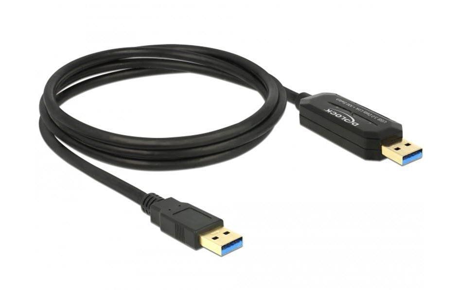 Delock Data-Link-Kabel SuperSpeed USB A - USB A 1.5 m