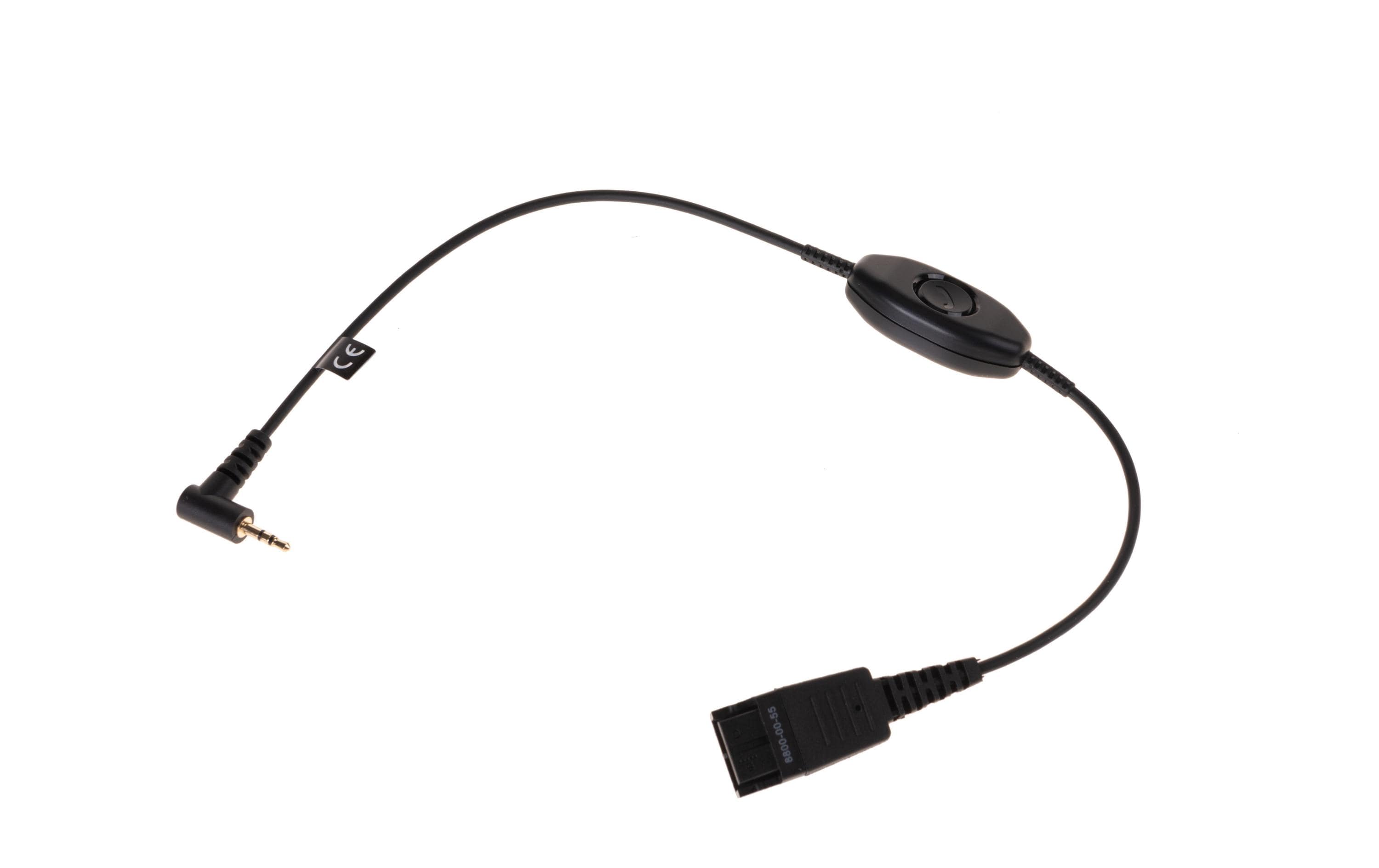Jabra Anschlusskabel  ST25T 2.5 mm Klinke - QD 0.3 m
