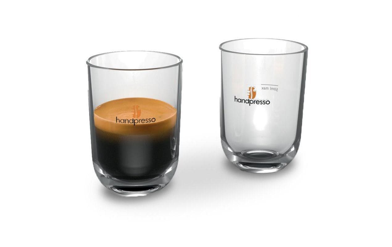 Handpresso Espressotasse 50 ml, 2 Stück, Transparent