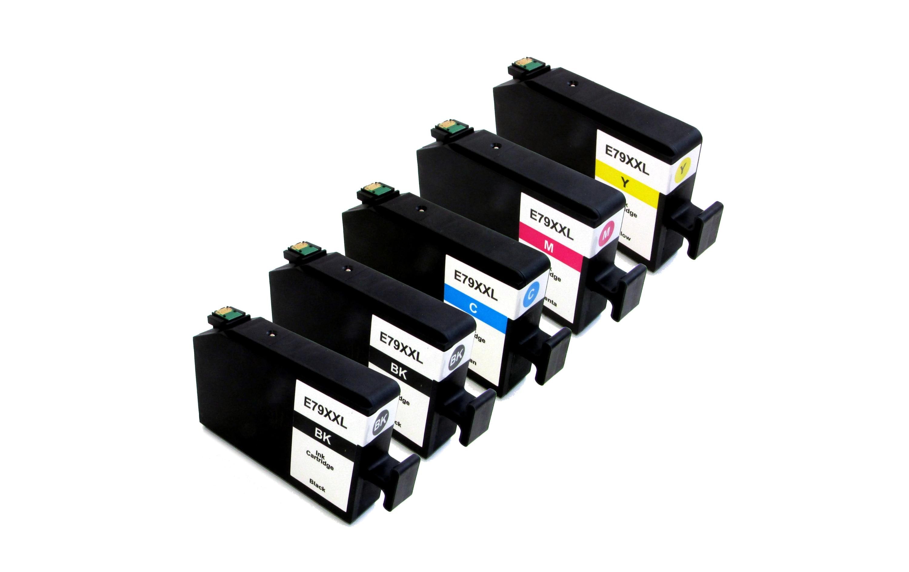 Peach Tintenset Epson 79XXL / T7895 C, M, Y, 2x BK