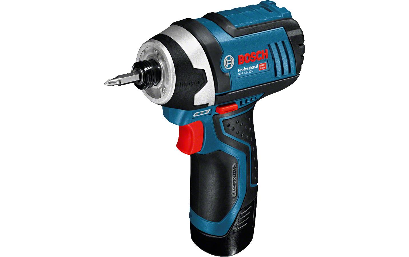 Bosch Professional Akku-Schlagschrauber GDR 12V-105 Kit 2x 2.0 Ah