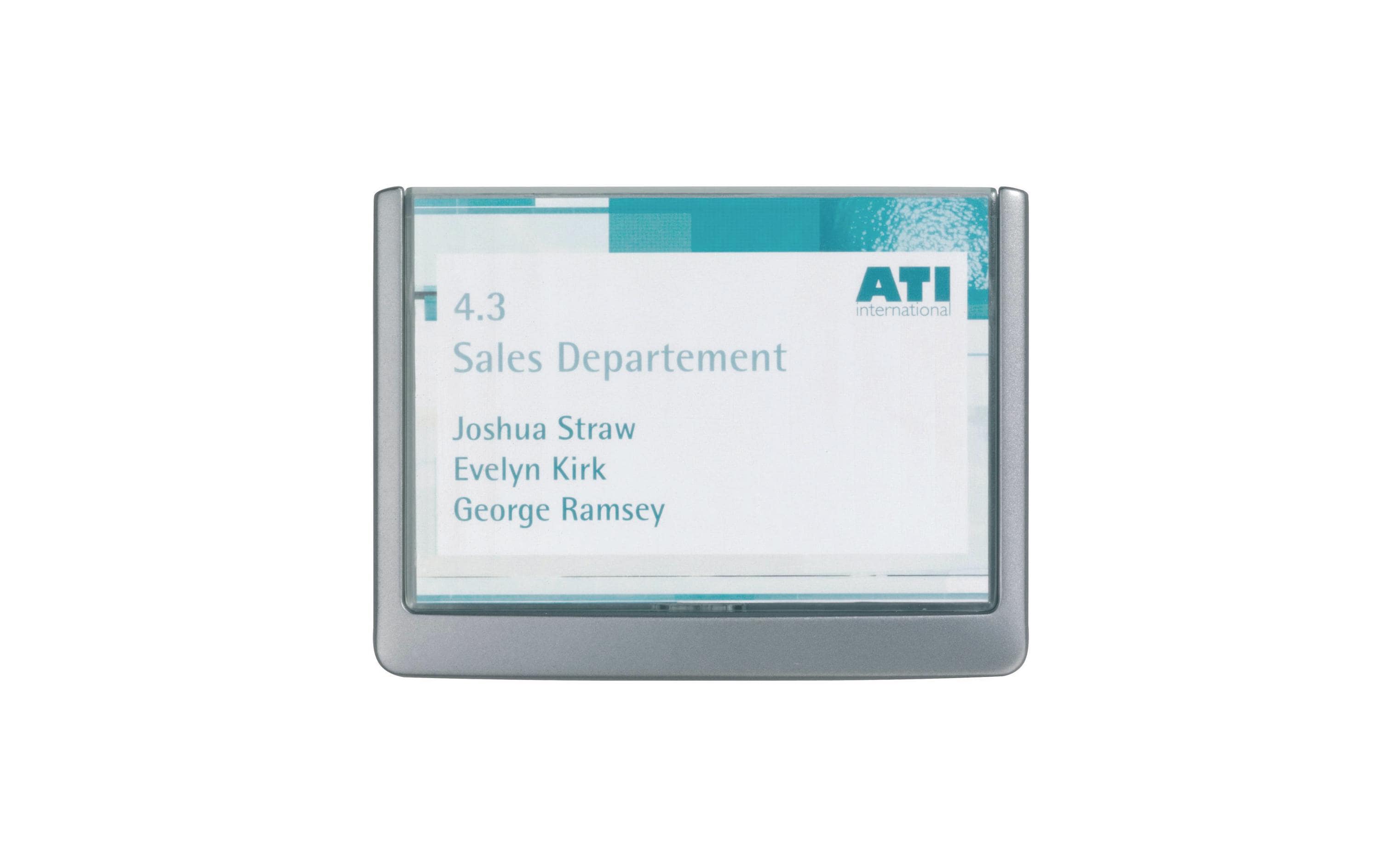 DURABLE Türschild Click Sign 149 x 105.5 mm, 1 Stück