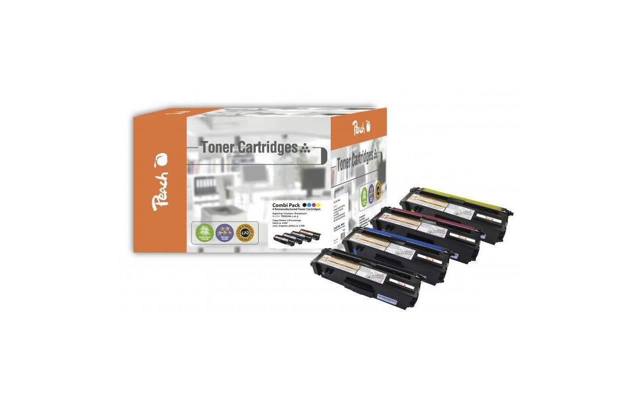 Peach Tonerset Brother TN-325 BK, C, M, Y