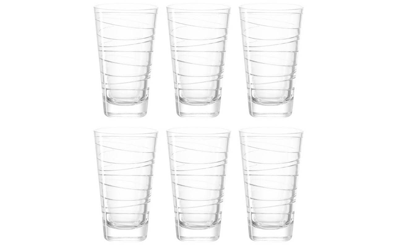 Leonardo Trinkglas Vario 280 ml, 6 Stück, Transparent
