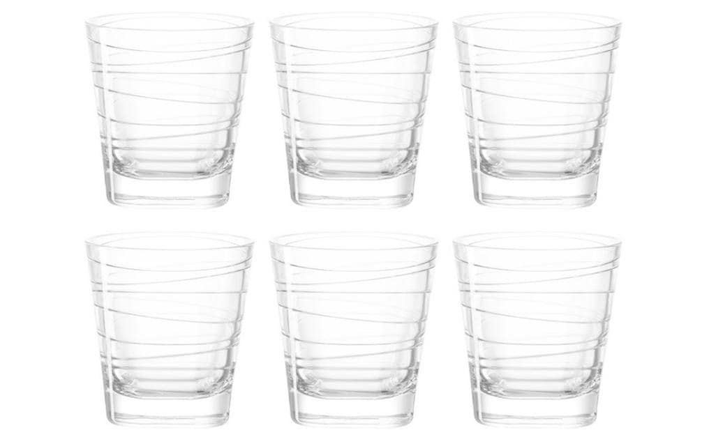 Leonardo Trinkglas Vario 250 ml, 6 Stück, Transparent