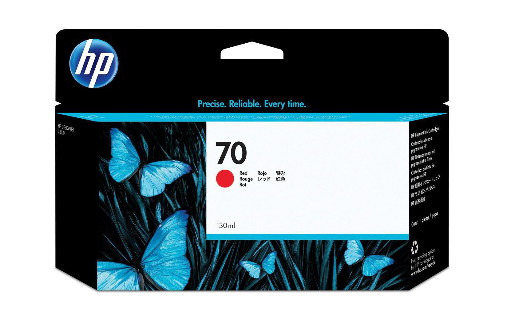 HP Tinte Nr. 70 (C9456A) Red