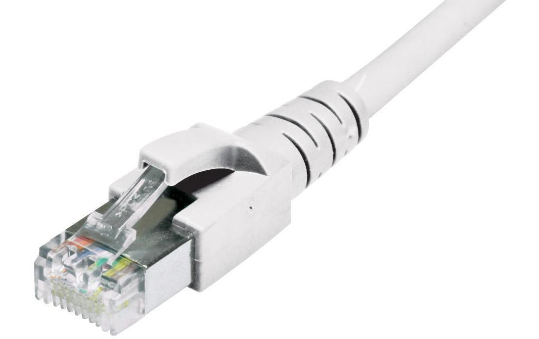 Dätwyler IT Infra Patchkabel RJ-45 - RJ-45, Cat 6A, S/FTP, 0.5 m, Weiss